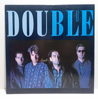 1985 Double Blue Vinyl Record Music Album 