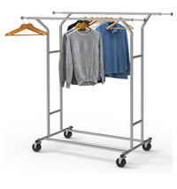 Rack vêtements sur roue 