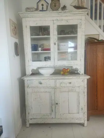 Antique hutch, View more