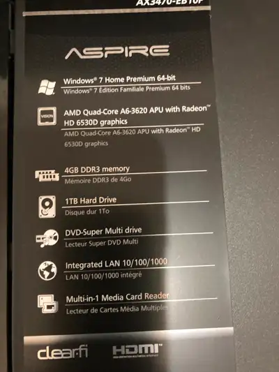 Ordi Acer à vendre. Acer computer for sale., View more