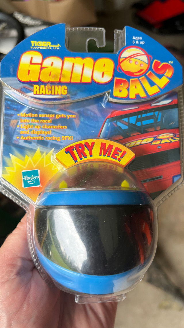 Vintage BNIB Hasbro Electronic Handheld Racing Game Ball in Toys & Games in Bedford