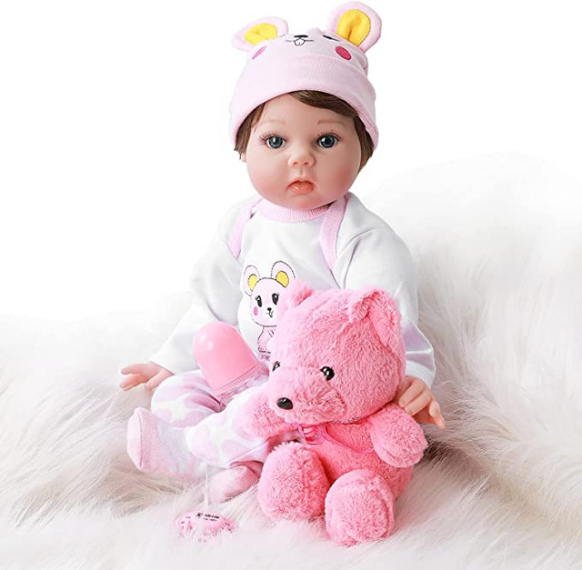 22 Inch Likelike Realistic Reborn Baby Doll in Toys & Games in City of Toronto