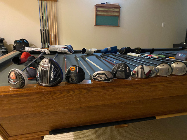 Assorted golf clubs and shafts for sale in Golf in Hamilton