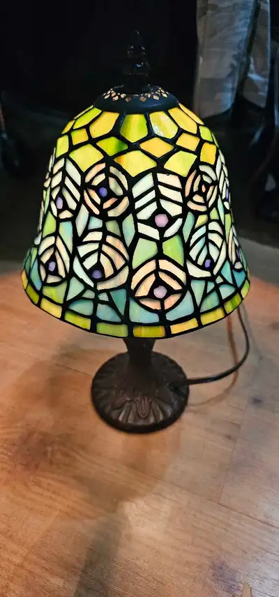 Vintage Tiffany Style Lamp, View more