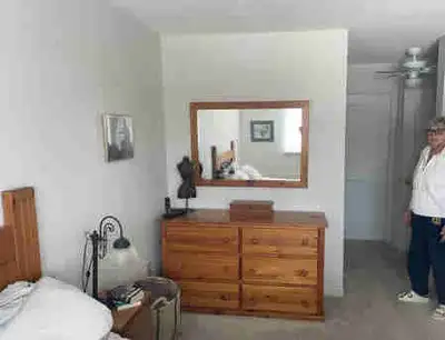 complete pine bedroom set., View more