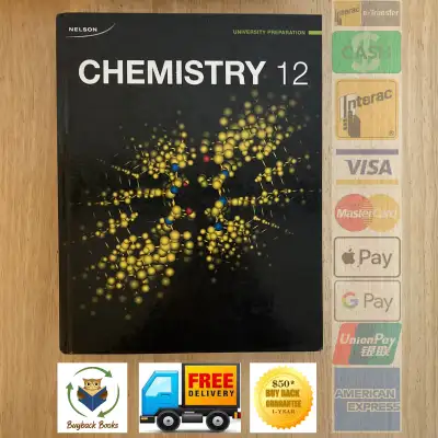 1 Year 50% Buyback Guarantee, NELSON Chemistry 12 Inner GTA Delivery Available Buyback Books Inc. (9...