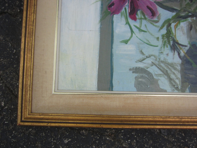 Vintage Oskar Gramann Oil Painting in Arts & Collectibles in Hamilton - Image 3