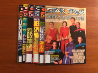 Six Vintage Star Trek Deep Space Nine Magazines