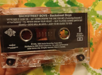 Backstreet boys cassette tape 