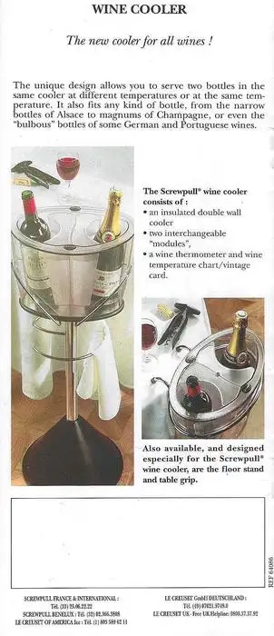 Rare Screwpull by Le Creuset Acrylic Ice Bucket and Stainless St in Kitchen & Dining Wares in Cowichan Valley / Duncan - Image 2