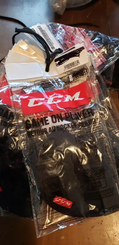 CCM Game On sports masks for sale. New. $2 each, View more