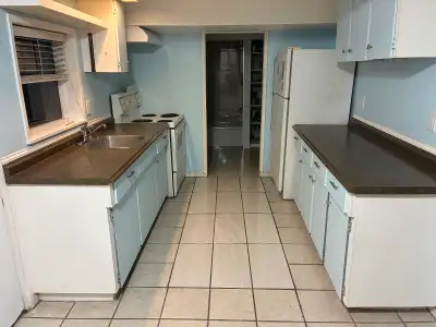 Two bedroom, 1 bath basement suite for rent available immediately for $1800.00. We are located on Gl...