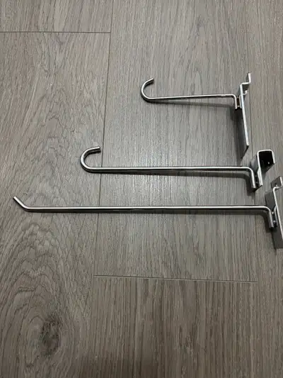 Slat wall Grid wall hooks 4" 8" 12" for retail display, View more
