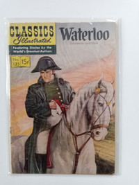 CLASSIC ILLUSTRATED COMIC "WATERLOO"