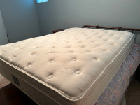 Sealy Eurotop Queen size mattress and box spring