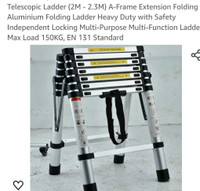 Aluminum Telescopic ladder 