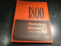 1964-1967 Austin 1800 Service Workshop Manual 1.8L Saloon