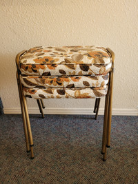 Vintage Stackable Stools