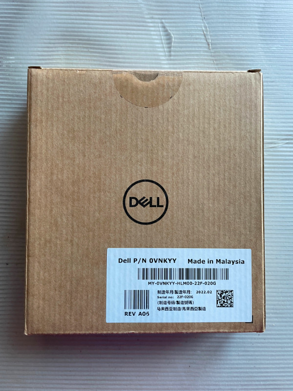 Dell External USB Slim DVD-ROM + Cable Brand New in Laptop Accessories in Strathcona County