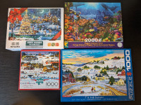 Puzzles (Christmas and Ocean)