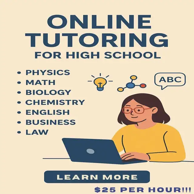 Expert High School Tutoring – Boost Grades & Confidence!64562370141826120