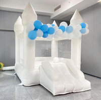 White Bouncy Castle Rental