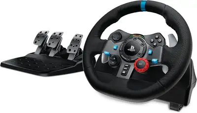 Logitech G29 Driving Force Racing Wheel and Floor Pedals, View more