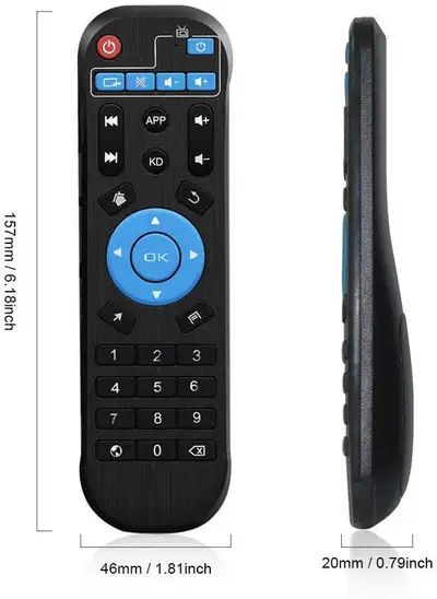 Android Box Remote Control for several boxes including A95X NEW, View more