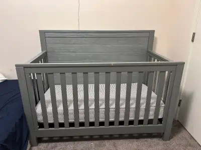 Storkcraft Grey Convertible Crib, View more