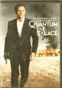 007 QUANTUM OF SOLACE DVD INCLUDES FREE SHIPPING!