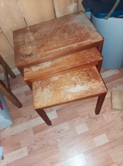 End Tables Set of three, View more