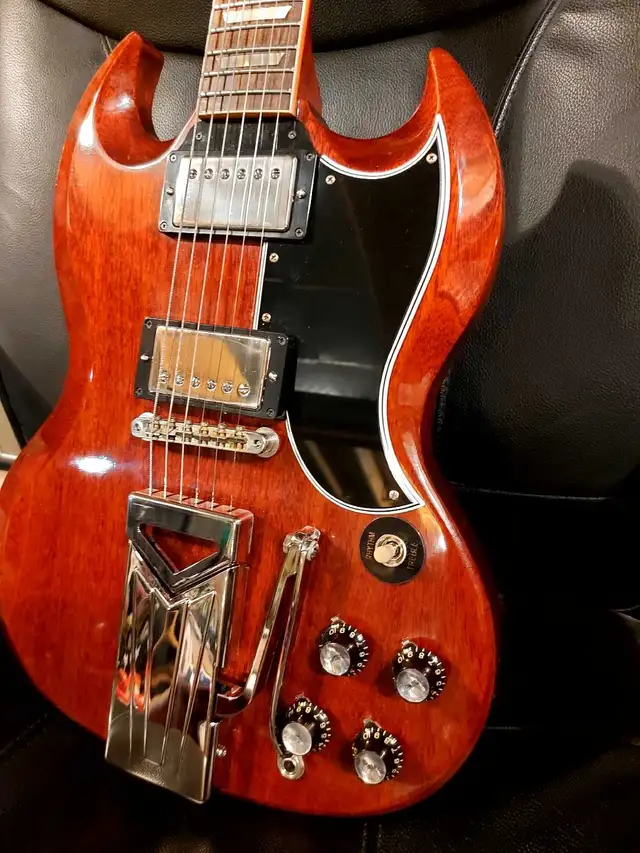 Gibson 60th anniversary customshop 61 Lespaul/sg limted edition in Guitars in City of Toronto - Image 3