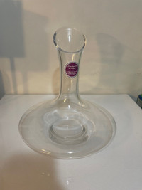 Poland Large Lead Free Crystal Glass Wine Carafe Aerator Decante
