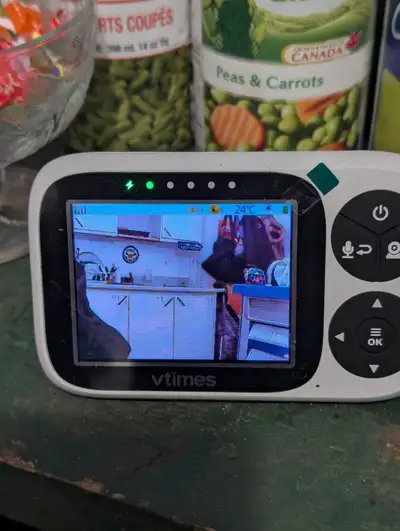 Baby surveillance camera with sound, colour, Wi-Fi, View more