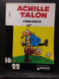 ACHILLE TALON  VOISIN D'ÉLITE  COLLECTION  16/22  E.O..1978
