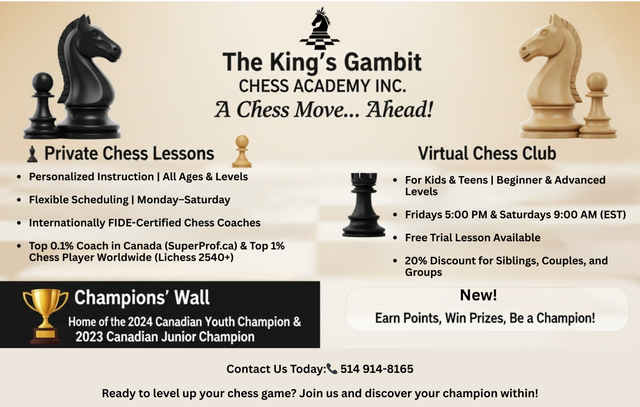 Private Online Chess Lessons: Achieve Your Full Potential!64141887117825124