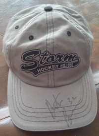 Brand New Guelph Storm Hat, Signed Dustin Brown, #32, 2004