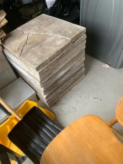 I have around 15 24/24 stone and one concrete step to deliver. It’s only 10 minutes drive. I don’t w...