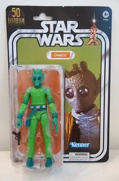 STAR WARS 40th ANNIVERSARY GREEDO 6” ACTION FIGURE, View more