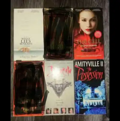 Selling Vintage Cult, Horror VHS Titles Include: Ghostbusters Ghostbusters 2 Independence Day The Mu...