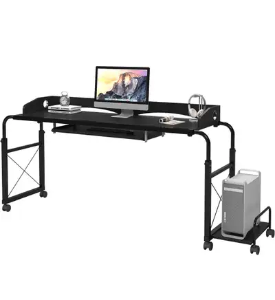 Overbed Table desk workstation, View more