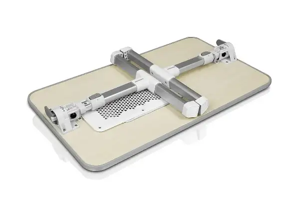 Aluratek - Adjustable Laptop Table with Fan64407492640001122