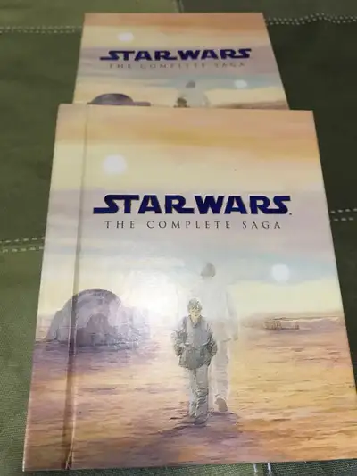 DVD Star Wars movie the movie set
