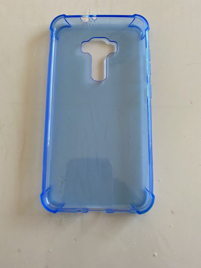 Asus Zenfone 3 blue cover in Cell Phone Accessories in Markham / York Region