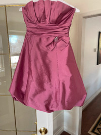 Rose Pink Prom/ Graduation Dress by Laura Petite