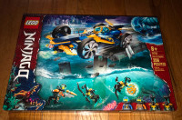 LEGO NINJAGO: Ninja Sub Speeder (71752) 356 Pcs NEW SEALED BOX