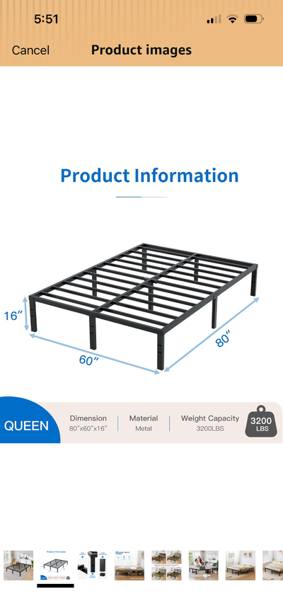 Queen bed set, View more