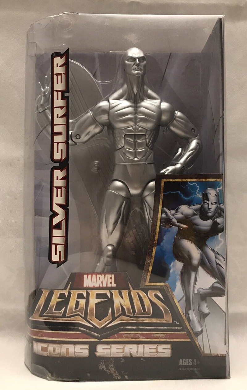 Marvel Legends Icons Series SILVER SURFER 12inch Action Figure!  for sale  