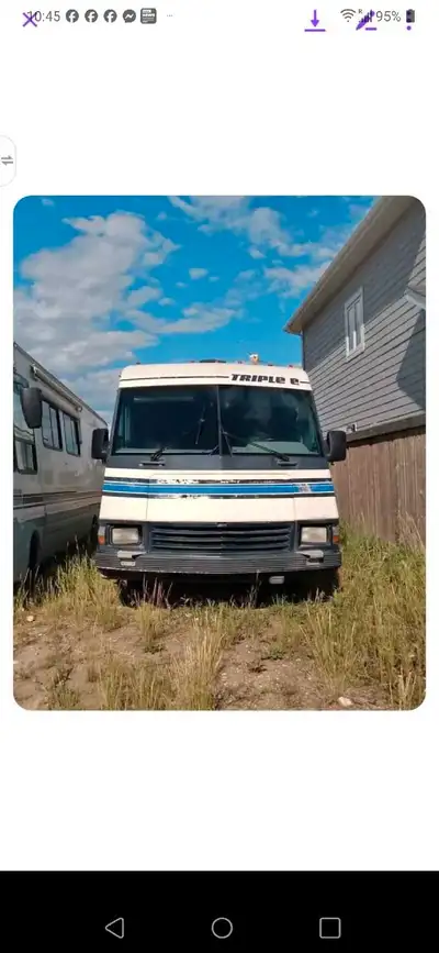 1991 tripple e ford 460 motor. Only bill of sale.