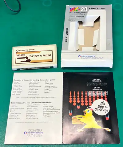 Jeux Commodore VIC-20,  Sky is Falling, VIC-1911, View more